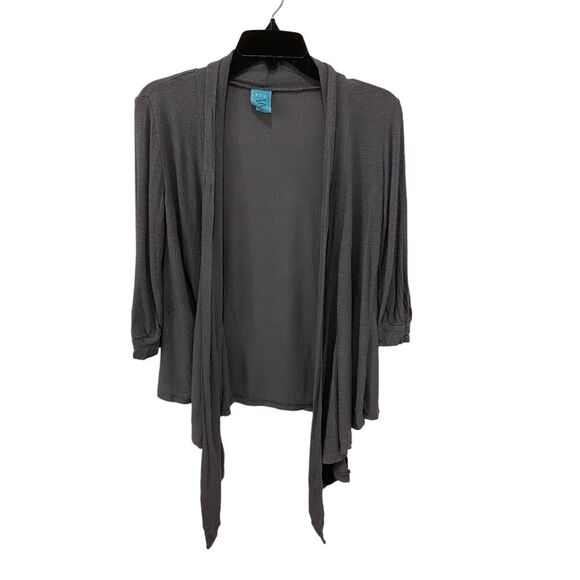 H.I.P Women's Open Cardigan. Gray. Medium. Lightweight. Grunge. Streetwear. Cute - Picture 1 of 9